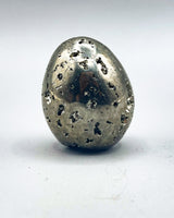 Pyrite Egg Carving