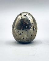 Pyrite Egg Carving