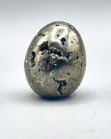 Pyrite Egg Carving