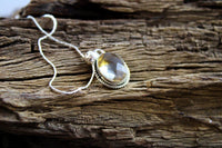 Faceted Citrine Pendant