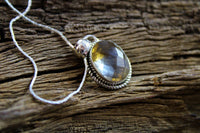 Faceted Citrine Pendant
