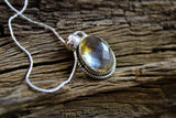 Faceted Citrine Pendant