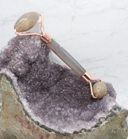 Natural Agate Massage Roller