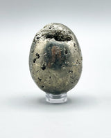 Pyrite Egg Carving