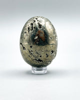 Pyrite Egg Carving