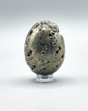 Pyrite Egg Carving