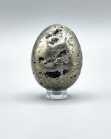 Pyrite Egg Carving