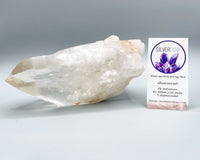 Single Point Lemurian Quartz Specimen