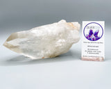 Single Point Lemurian Quartz Specimen