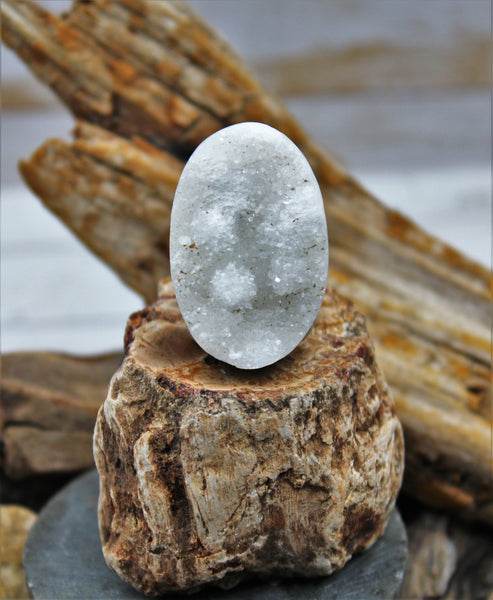 Quartz Druzy Cabochon