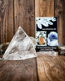 Quartz Carving (Triangle)