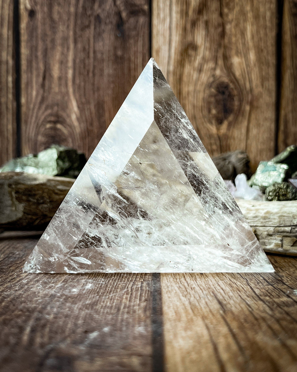 Quartz Carving (Triangle) ️ – Silver Cove Ltd