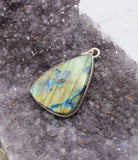 Labradorite in Sterling Silver Pendant