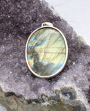 Labradorite in Sterling Silver Pendant