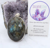 Labradorite in Sterling Silver Pendant