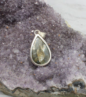 Labradorite in Sterling Silver Pendant
