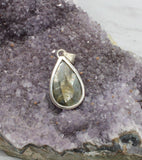Labradorite in Sterling Silver Pendant