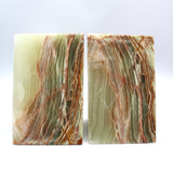 Green Onyx Bookends