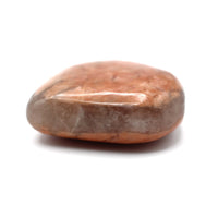 Canadian Peach Moonstone Heart Carving
