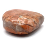 Canadian Peach Moonstone Heart Carving