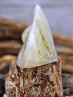 White Agate Polished Stone