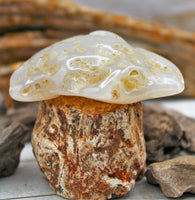 White Agate Polished Stone