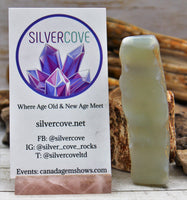 White Agate Polished Stone