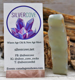White Agate Polished Stone