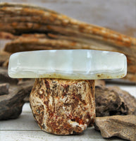 White Agate Polished Stone