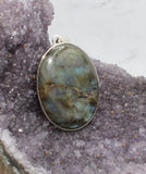 Labradorite in Sterling Silver Pendant