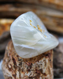 White Agate Polished Stone