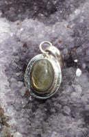 Labradorite in Sterling Silver Pendant