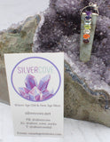 Labradorite Chakra Pendant Sterling Silver