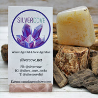 White Agate Polished Stone