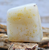 White Agate Polished Stone