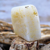 White Agate Polished Stone
