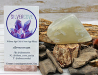 White Agate Polished Stone