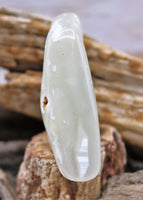 White Agate Polished Stone