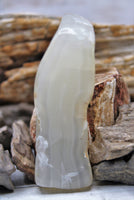 White Agate Polished Stone