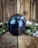 Fluorite Skull Carving