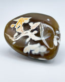 Freeform Polished Orca Agate Specimen