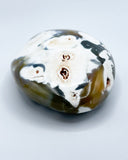 Freeform Polished Orca Agate Specimen