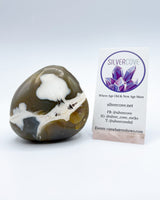 Freeform Polished Orca Agate Specimen