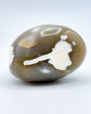 Freeform Polished Orca Agate Specimen