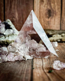 Amethyst Triangle Carving