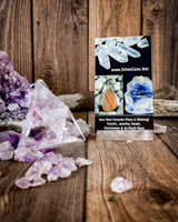 Amethyst Triangle Carving