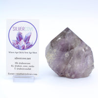 Bahai Amethyst Point - Mine Closed