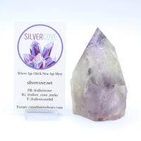 Bahai Amethyst Point - Mine Closed