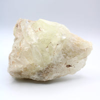 Sulfur in Quartz Clustered Specimen