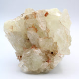 Sulfur in Quartz Clustered Specimen